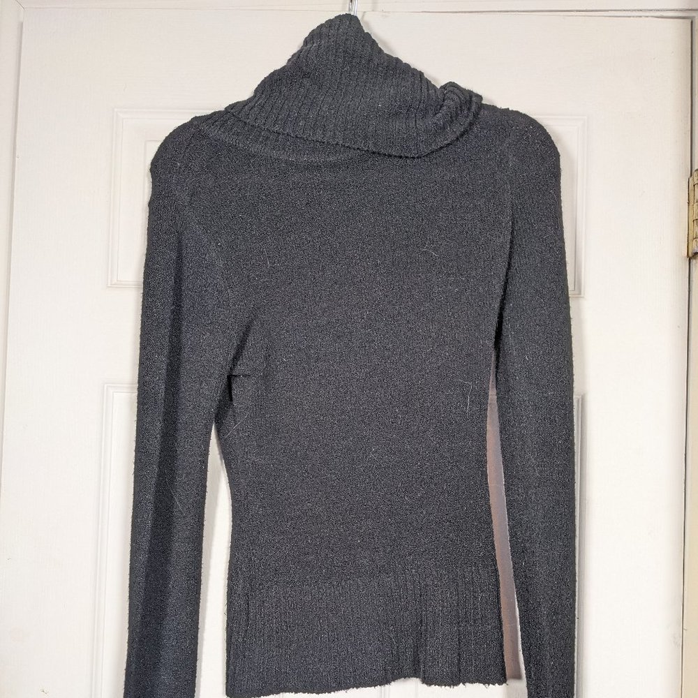 Black Cowel Neck Sweater H&M